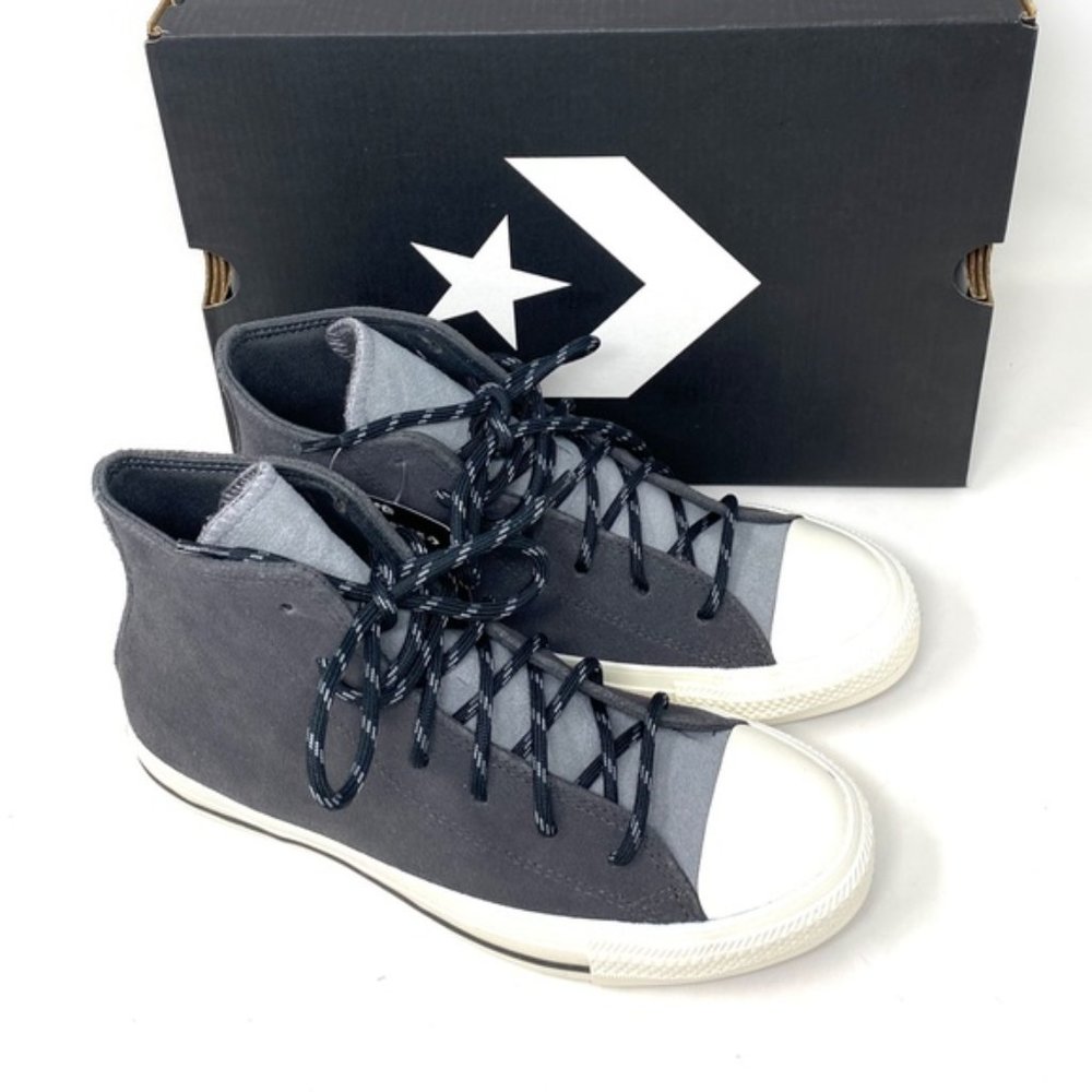 💖MEGA SALE💖Converse Chuck Taylor All Star High Top Gray Suede Women's 173070C - Picture 5 of 10